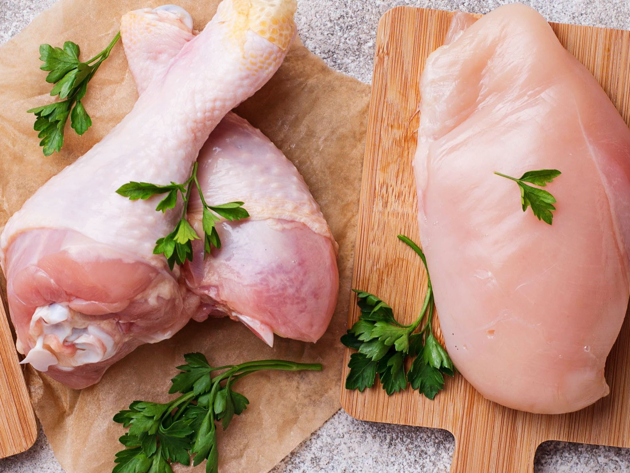 raw poultry