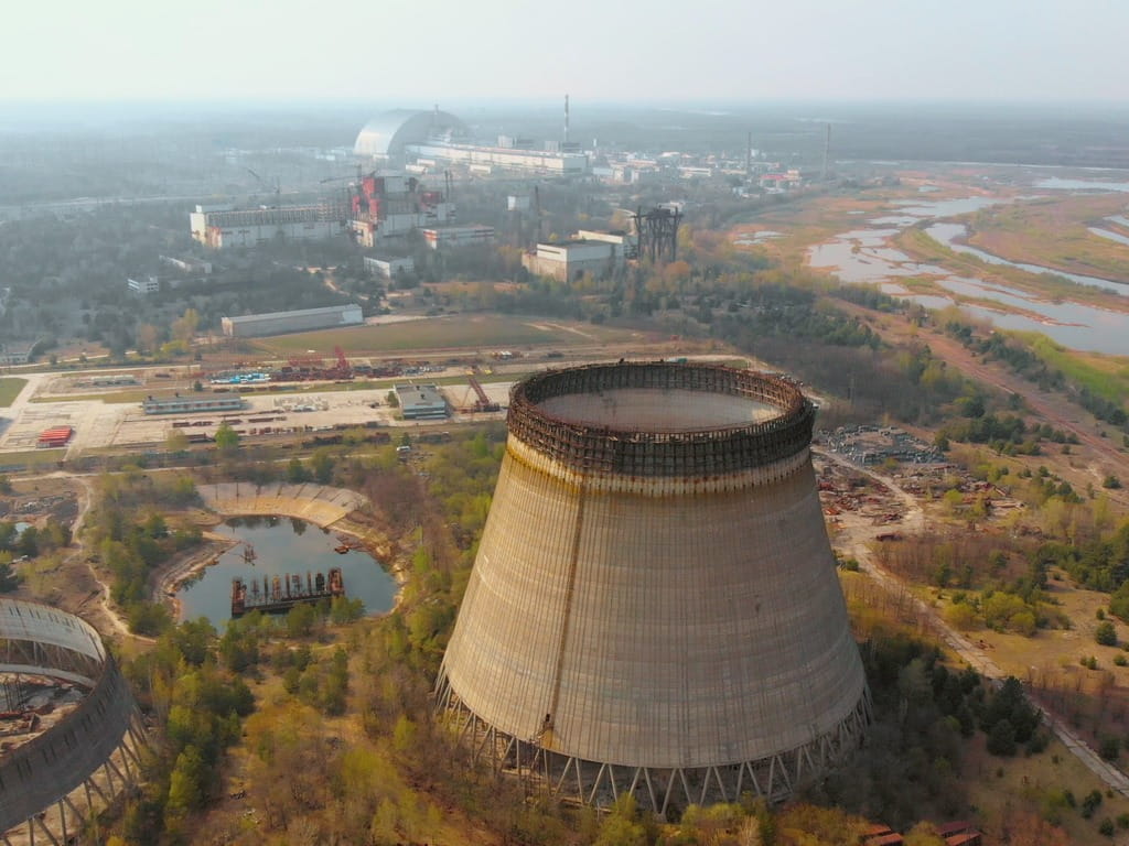 Photo of Chernobyl nuclear power plant