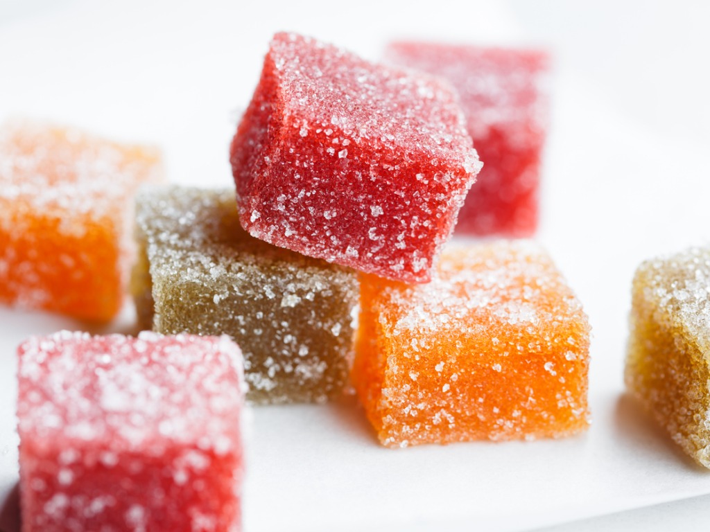 gummy cubes