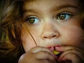 Splashed a poison in the eye?