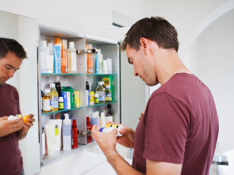 Clean out the medicine