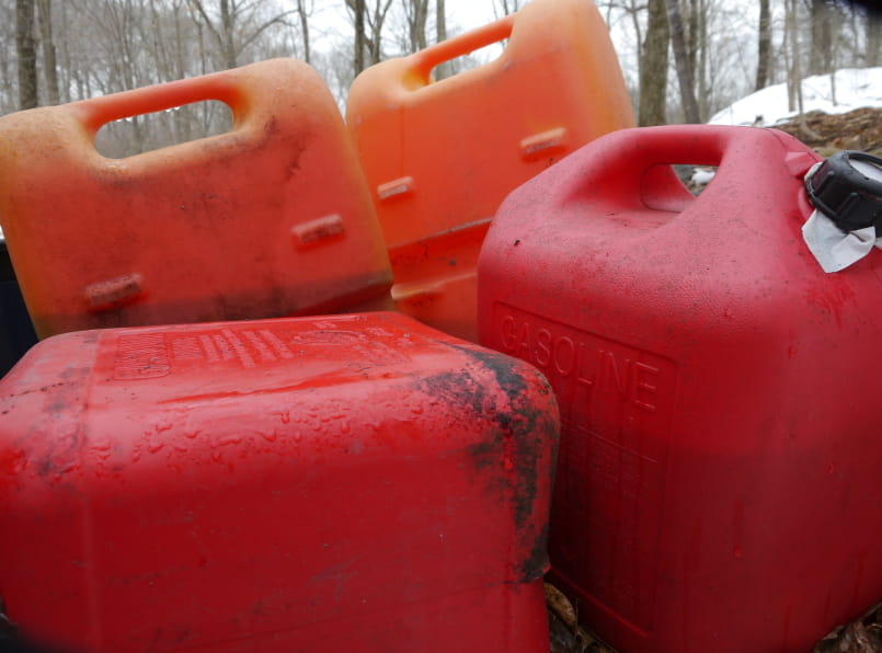 siphoning gasoline